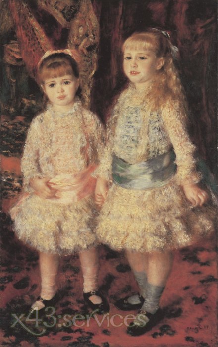 Auguste Renoir - Die Cahen d Anvers Maedchen